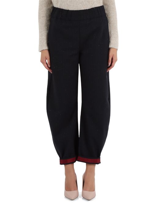 Pantalone in misto cotone, lana e seta Alessia Santi ALESSIA SANTI | 521SD25041-S3982